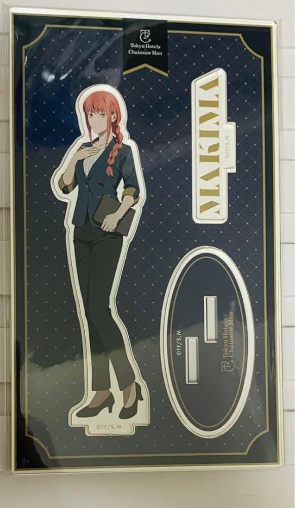 チェンソーマン　東急ホテル　マキマ　アクリルスタンド　キーホルダー　ミニキャラ チェンソーマン 東急ホテルズ アクリルスタンドキーホルダー